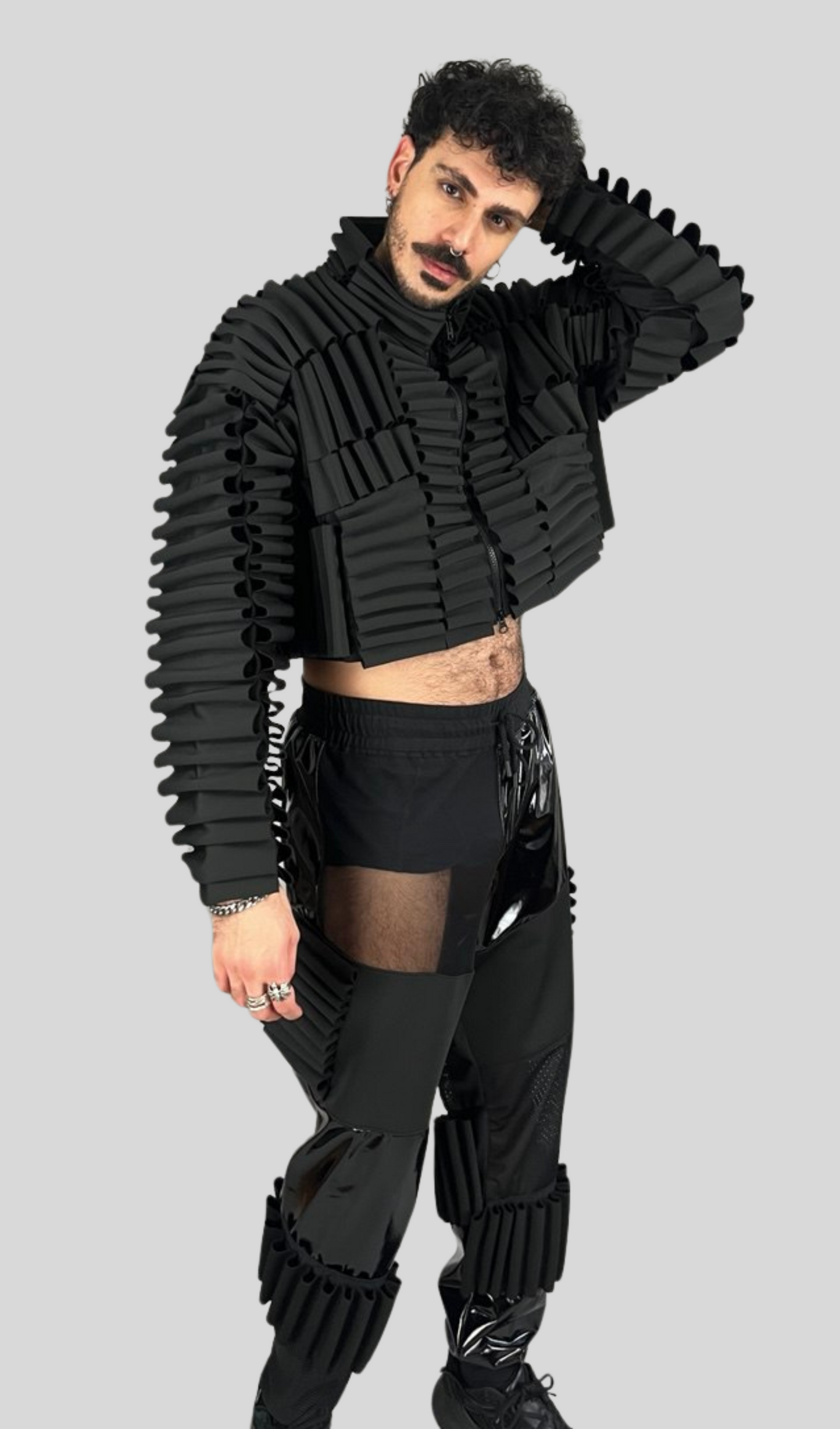 Black Ruffle Combo