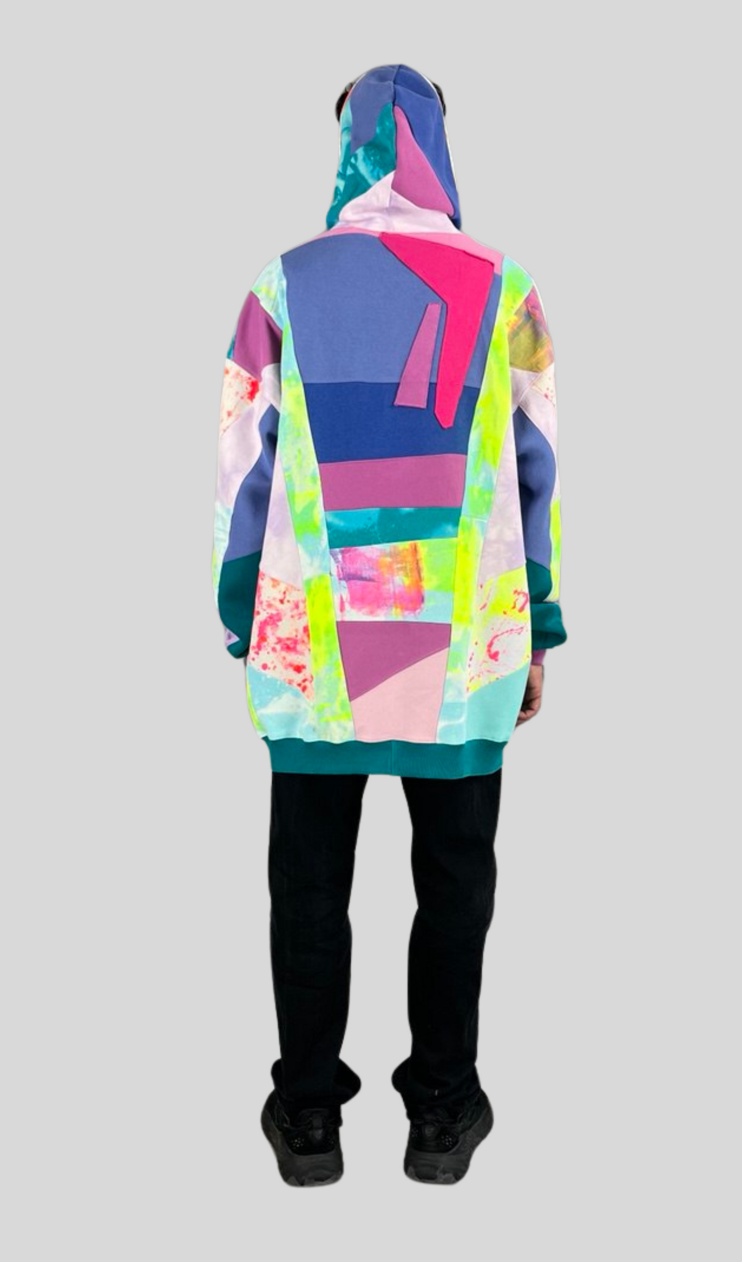 Everyone´s Hoodie shark paint