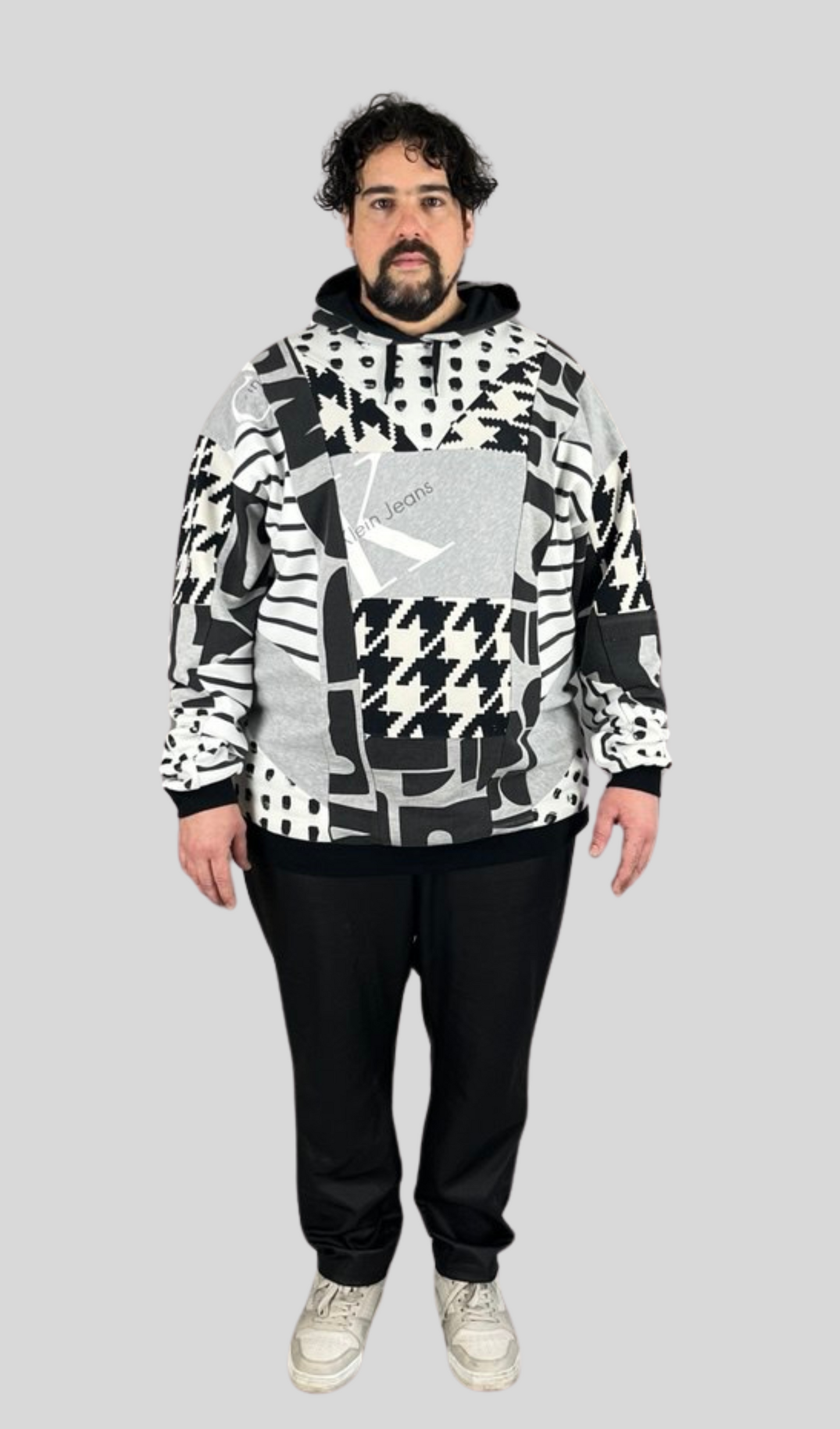 Everyone's Hoodie Black and White