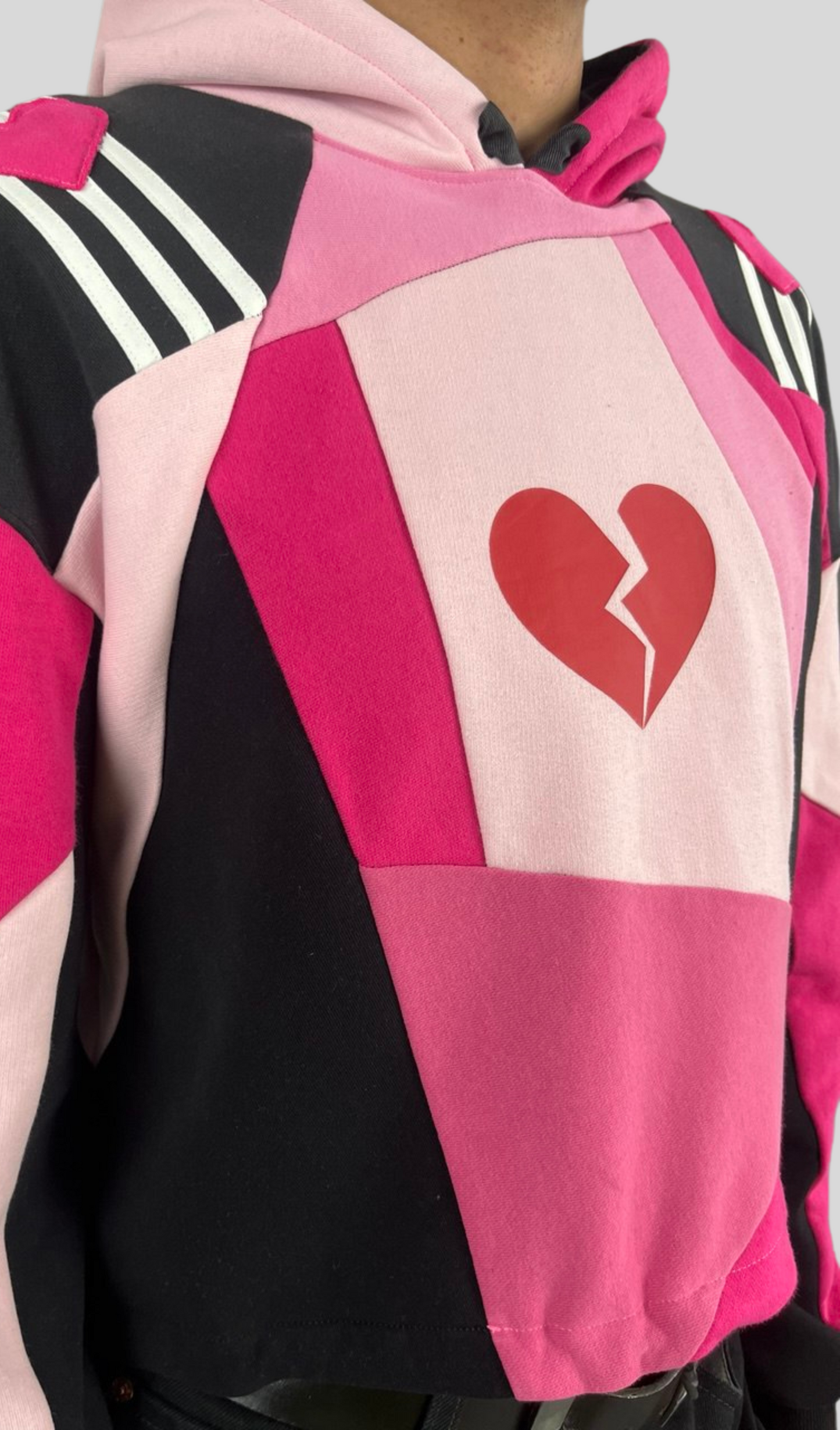 Cropped Hoodie Pink