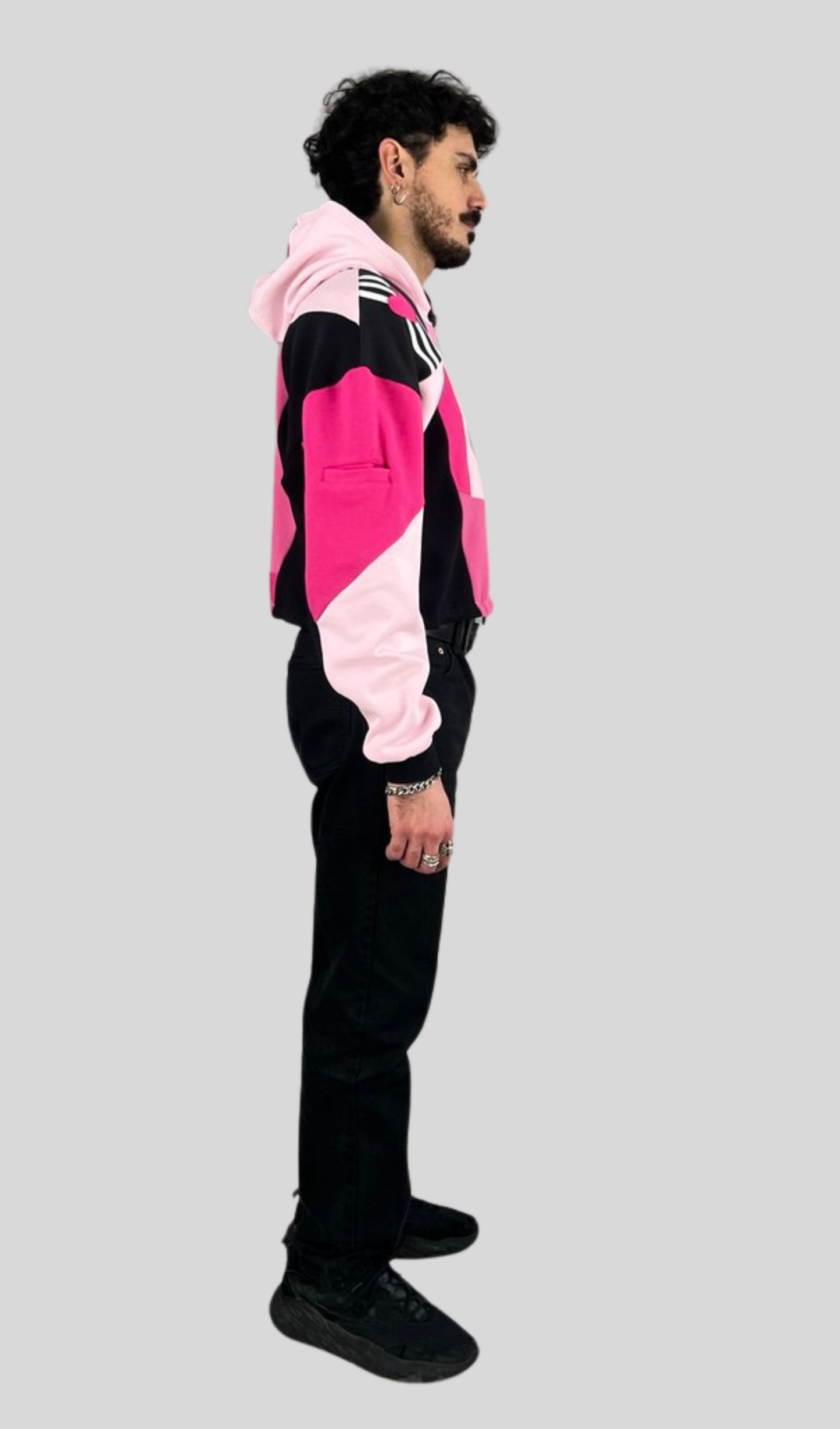 Cropped Hoodie Pink