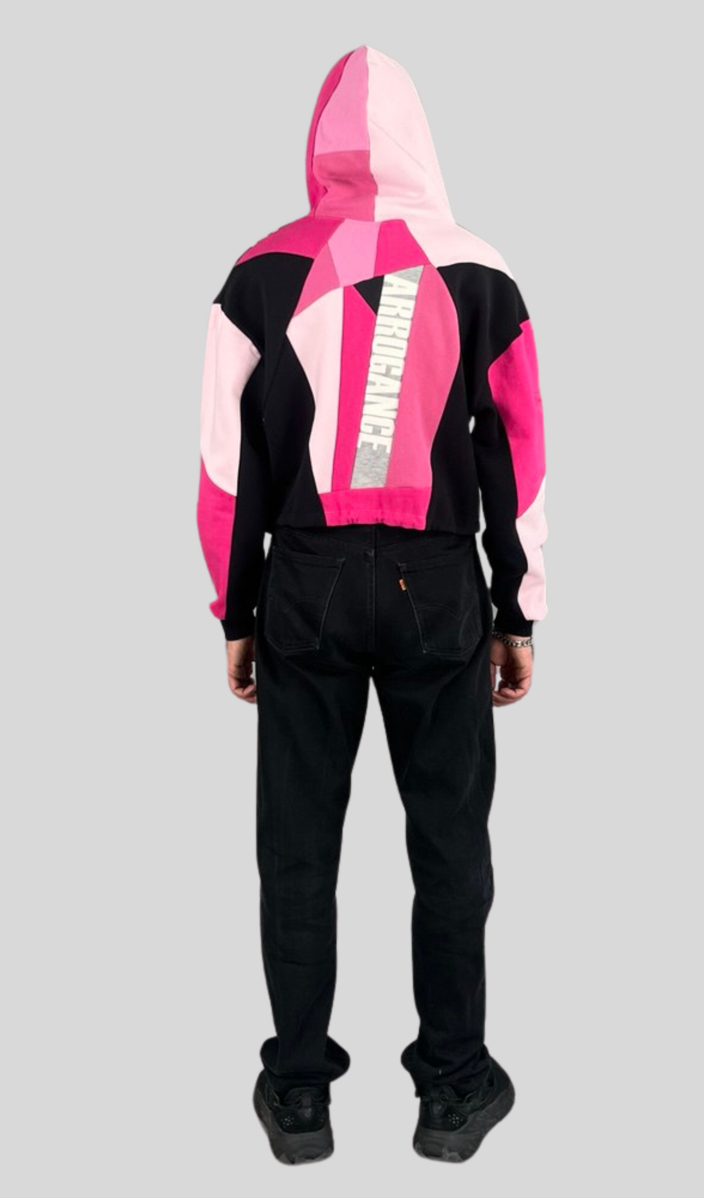 Cropped Hoodie Pink